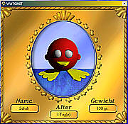 Tatatataaa - das erste Foto von Deinem neuen Sch&uuml;tzling. Unser Baby-Entchen hie&szlig; Schali :)) (Screenshot WatchItI)