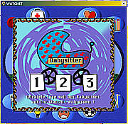 Wenn Schali einem auf die Nerven geht, kann man ihn kurzerhand f&uuml;r 1-3 Tage beim Babysitter abgeben. Danach ist er aber dann besonders liebesbed&uuml;rftig. (Screenshot WatchItI)